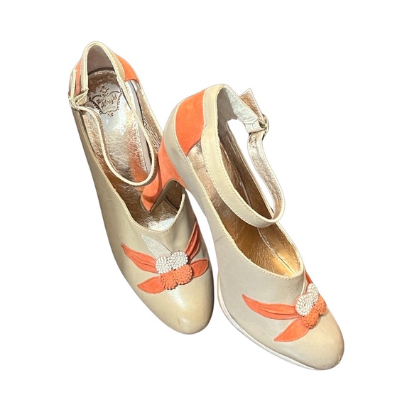 Miss Albright high heeled Mary Janes size 9.5 from Anthropologie - Picture 6 of 15
